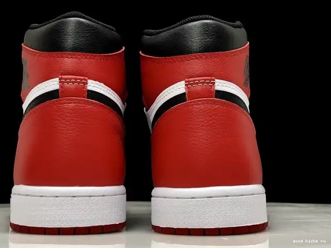 Rep Air 1 Black Toe 555088-125 Retro Jordan 0609